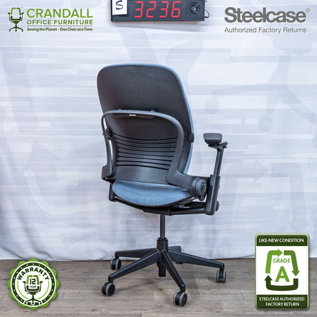 S-3236 - Steelcase V2 Leap- Grade A