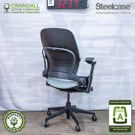 S-3237 - Steelcase V2 Leap- Grade A