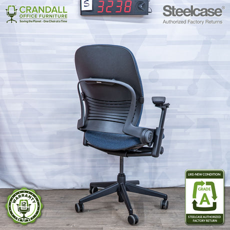 S-3238 - Steelcase V2 Leap- Grade A