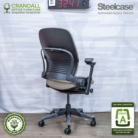 S-3241 - Steelcase V2 Leap- Grade A
