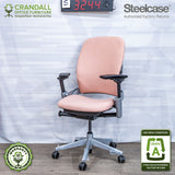 S-3244 - Steelcase V2 Leap- Grade A