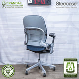 S-3248 - Steelcase V2 Leap- Grade A