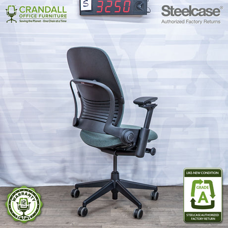 S-3250 - Steelcase V2 Leap- Grade A
