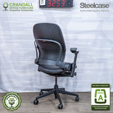 S-3253 - Steelcase V2 Leap- Grade A