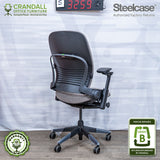 S-3259 - Steelcase V2 Leap- Grade B