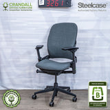 S-3261 - Steelcase V2 Leap- Grade B