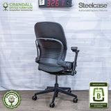 S-3261 - Steelcase V2 Leap- Grade B