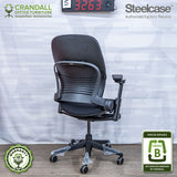 S-3263 - Steelcase V2 Leap- Grade B