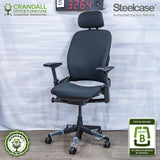 S-3264 - Steelcase V2 Leap with Headrest - Grade B
