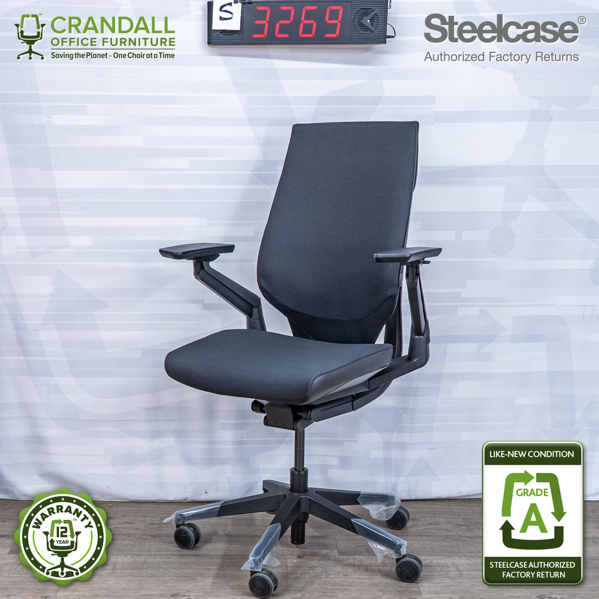 S-3269 - Steelcase Gesture - Grade A