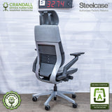 S-3274 - Steelcase Gesture with Headrest - Grade A