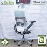 S-3276 - Steelcase Gesture with Headrest - Grade A