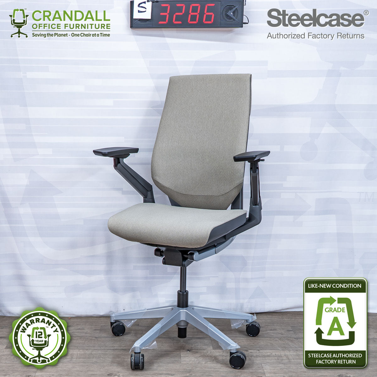 S-3286 - Steelcase Gesture - Grade A