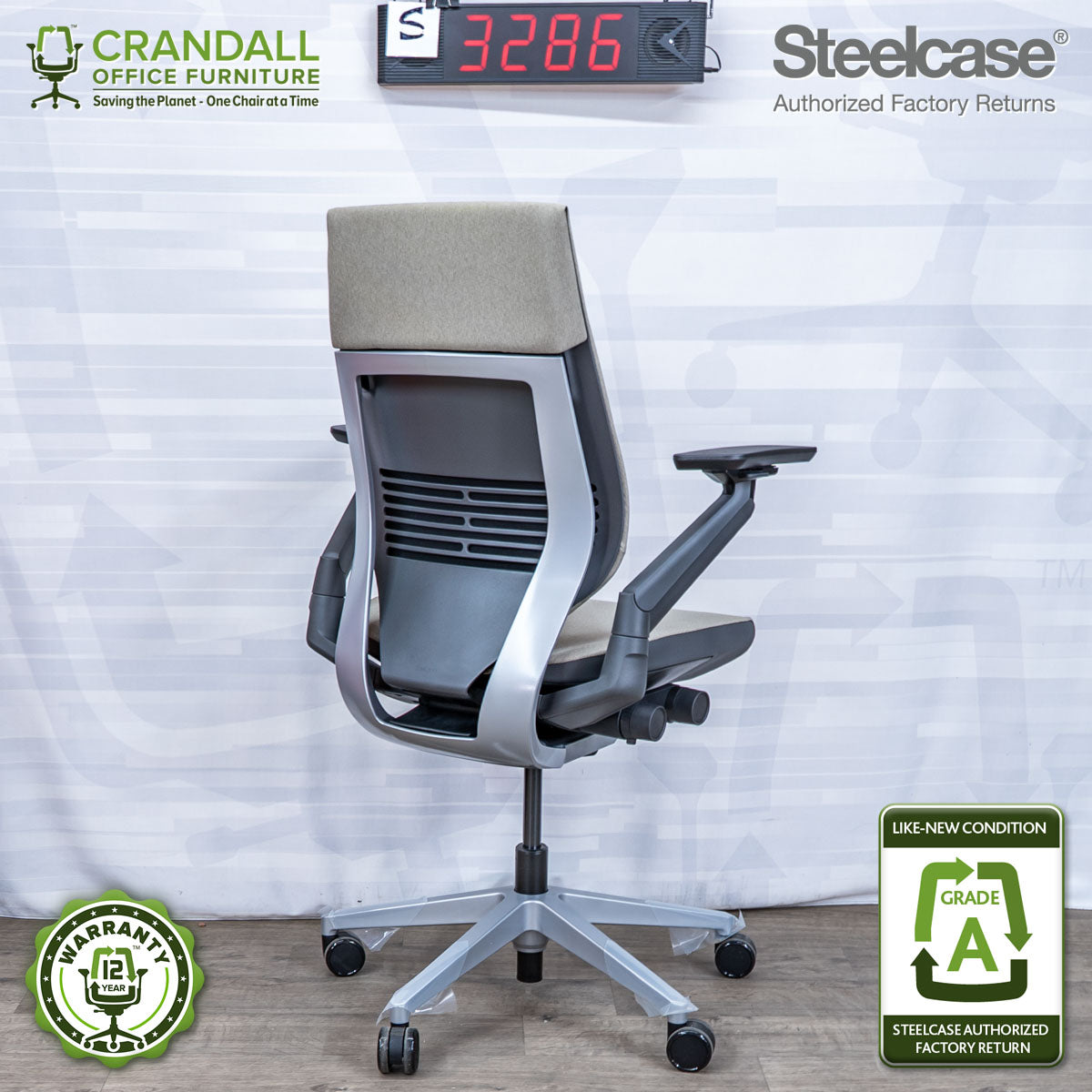 S-3286 - Steelcase Gesture - Grade A