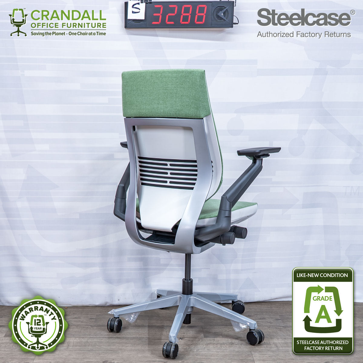S-3288 - Steelcase Gesture - Grade A
