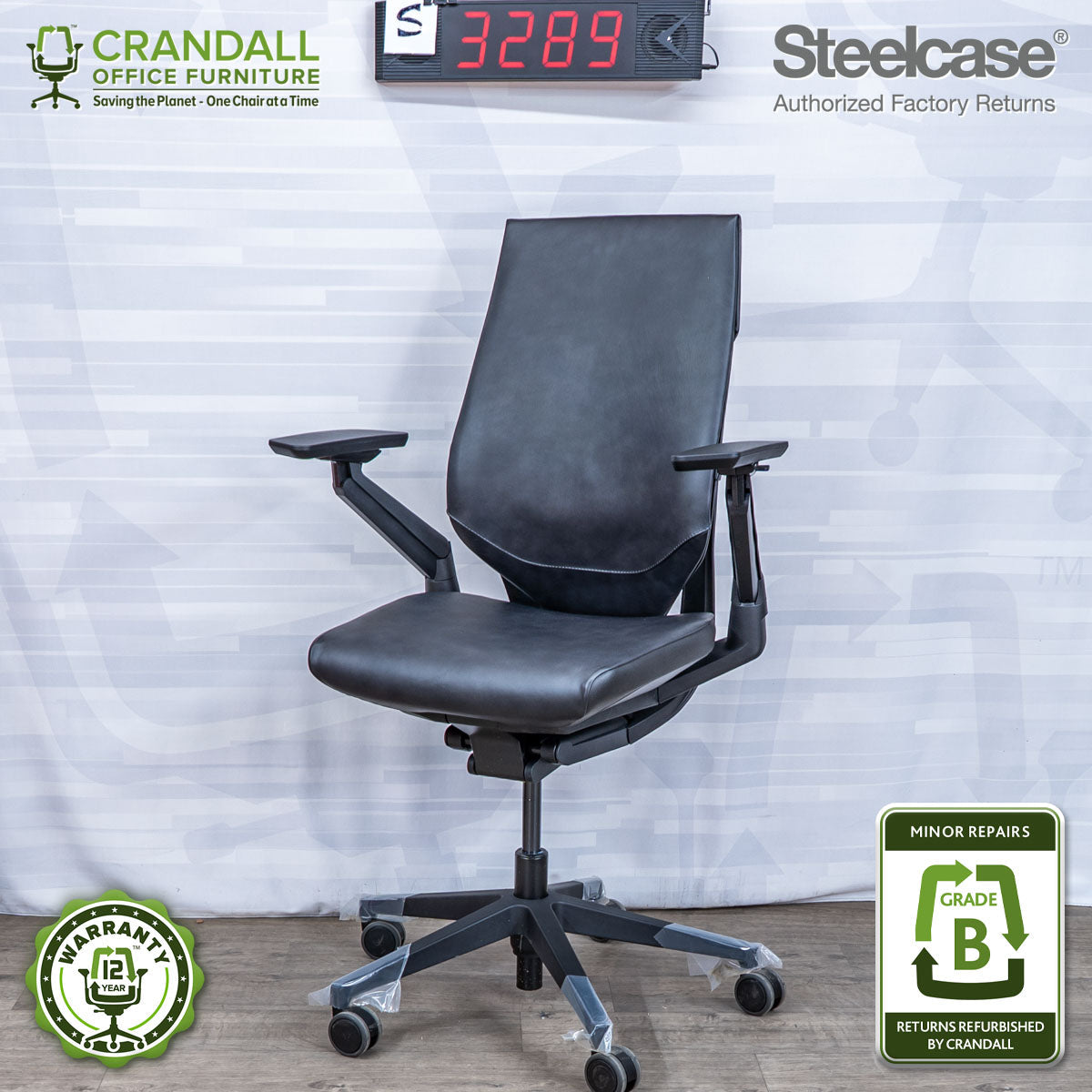 S-3289 - Steelcase Gesture - Grade B
