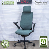 S-3291 - Steelcase Gesture with Headrest - Grade B