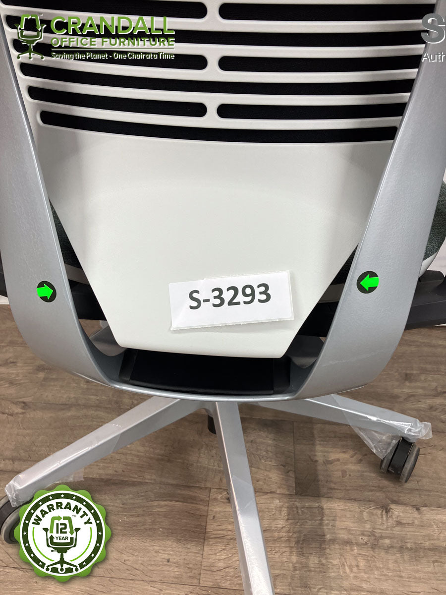 S-3293 - Steelcase Gesture with Headrest - Grade B