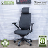S-3300 - Steelcase Gesture with Headrest - Grade B