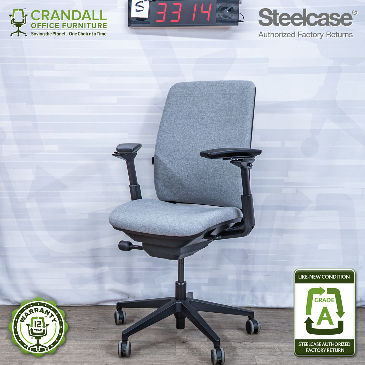 S-3314 - Steelcase Amia - Grade A