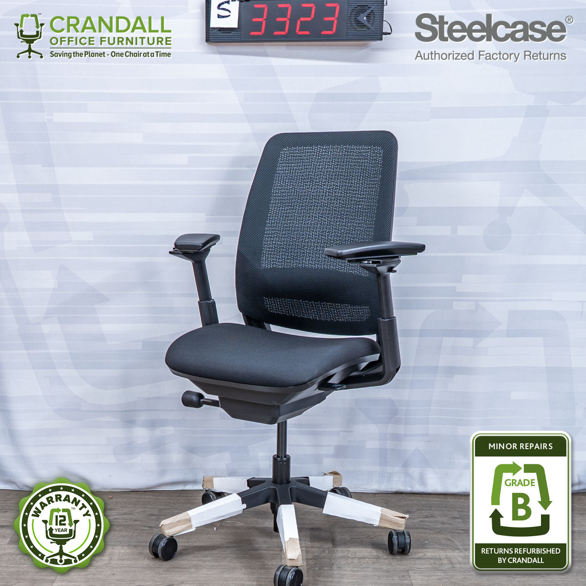 S-3323 - Steelcase Amia - Grade B