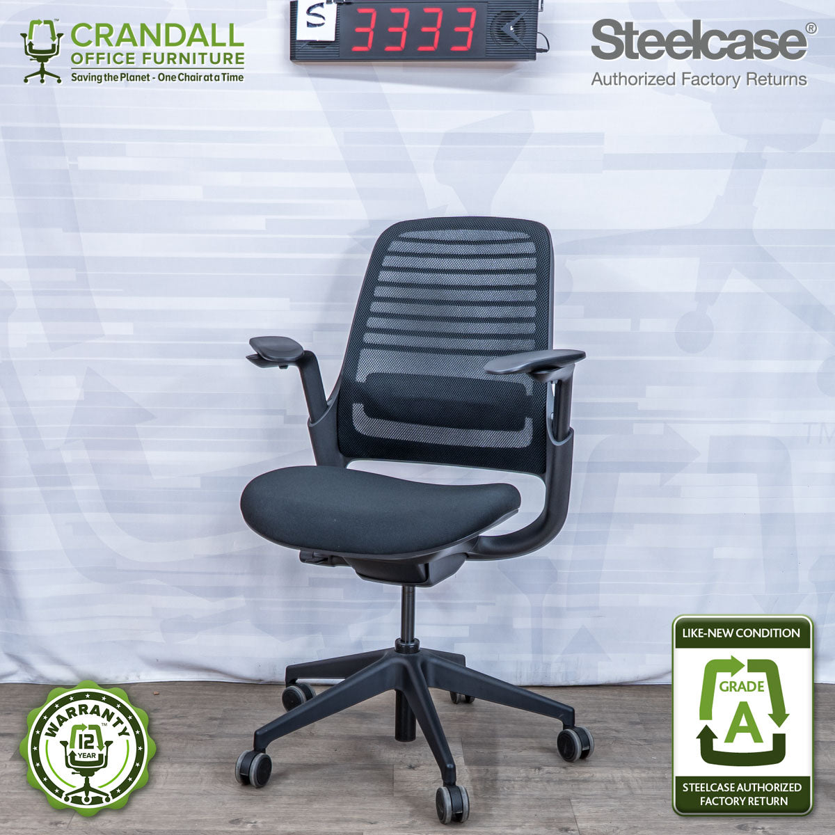S-3333 - Steelcase Series 1 - Grade A
