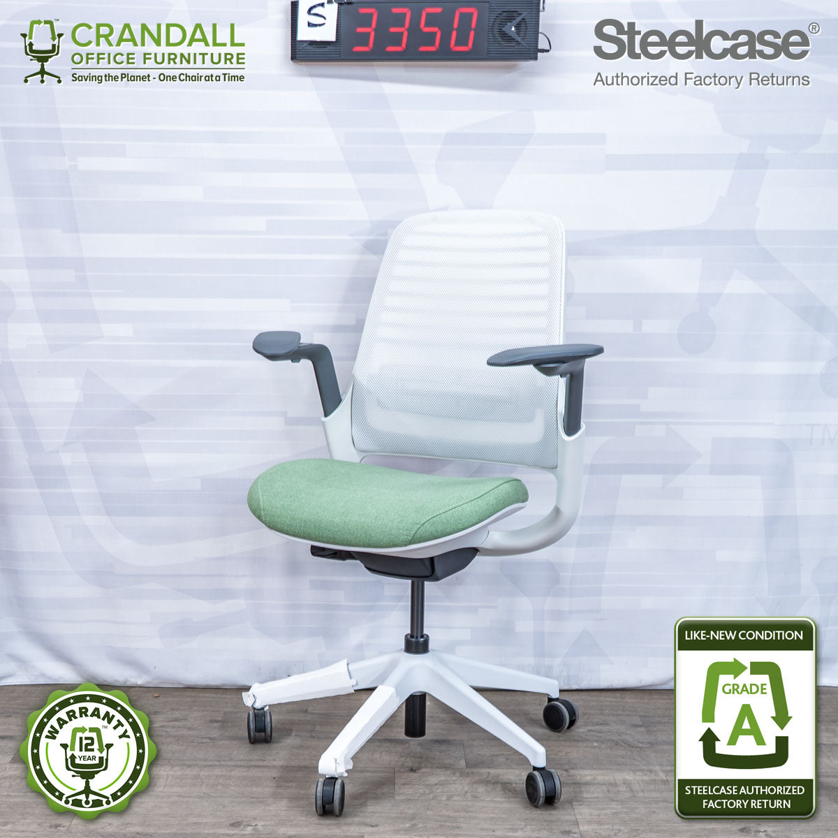S-3350 - Steelcase Series 1 - Grade A – Crandall Office Furniture