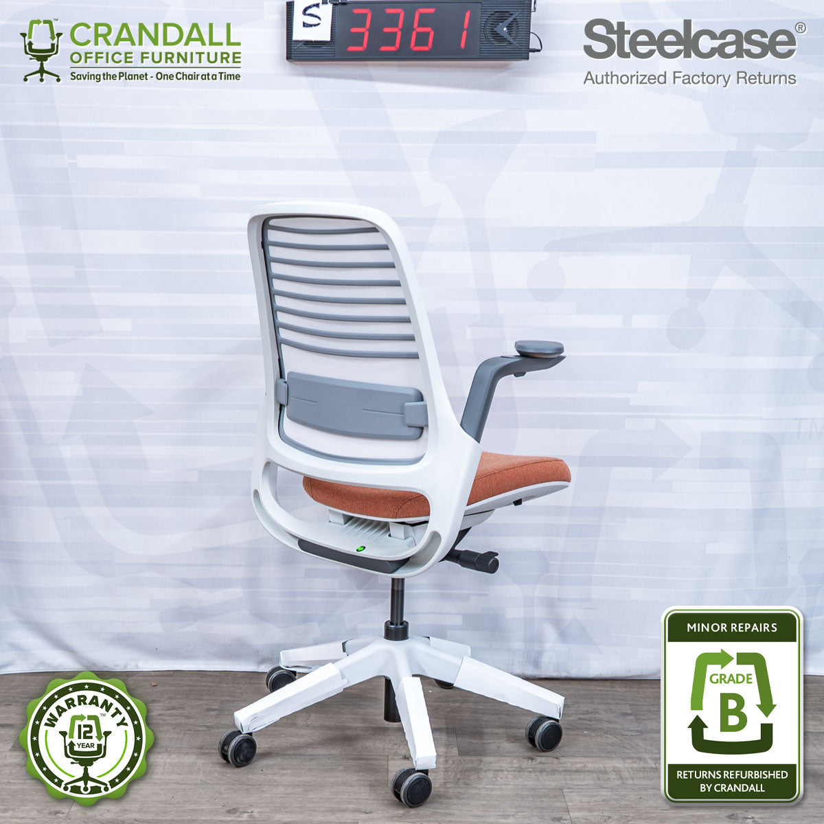 S-3361 - Steelcase Series 1 - Grade B