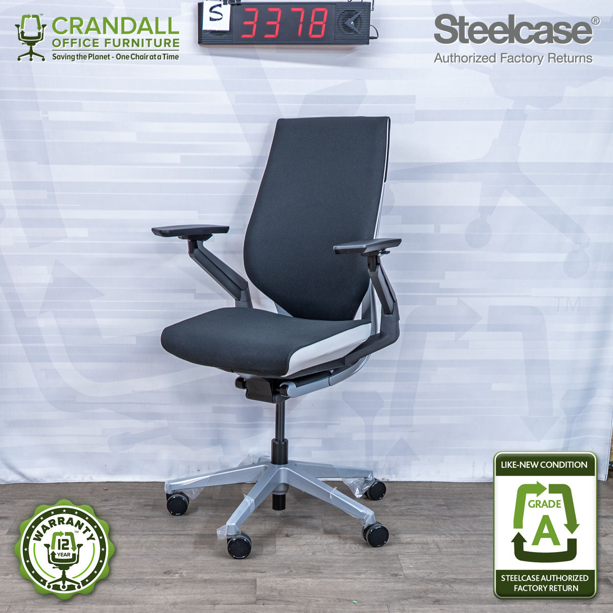 S-3378 - Steelcase Gesture - Grade A