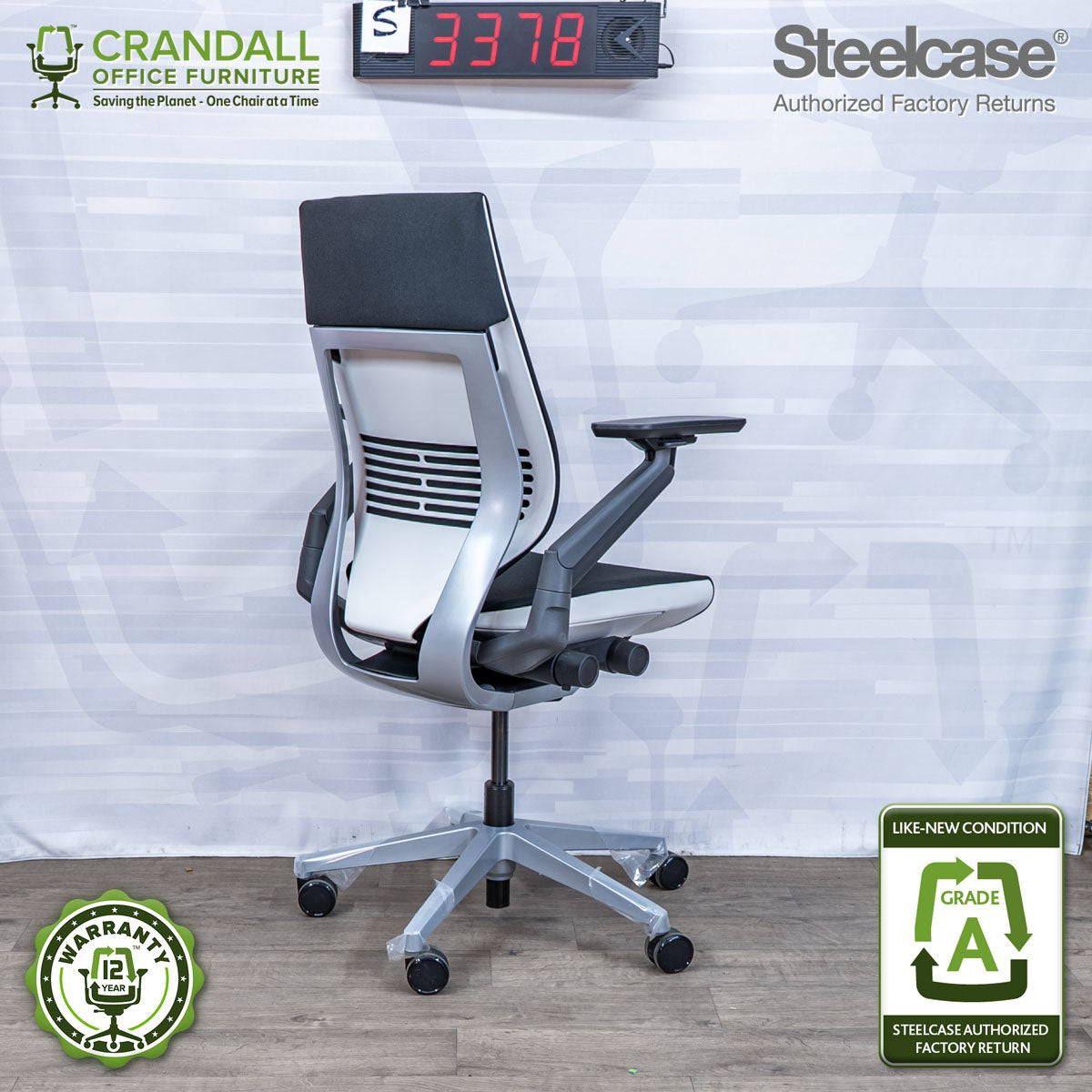 S-3378 - Steelcase Gesture - Grade A