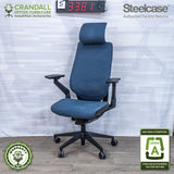 S-3381 - Steelcase Gesture with Headrest - Grade A