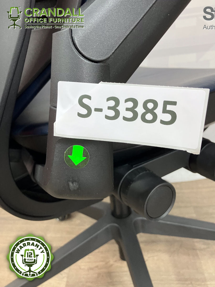 S-3385 - Steelcase Gesture with Headrest - Grade B