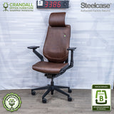 S-3386 - Steelcase Gesture with Headrest - Grade B