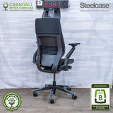 S-3387 - Steelcase Gesture with Headrest - Grade B