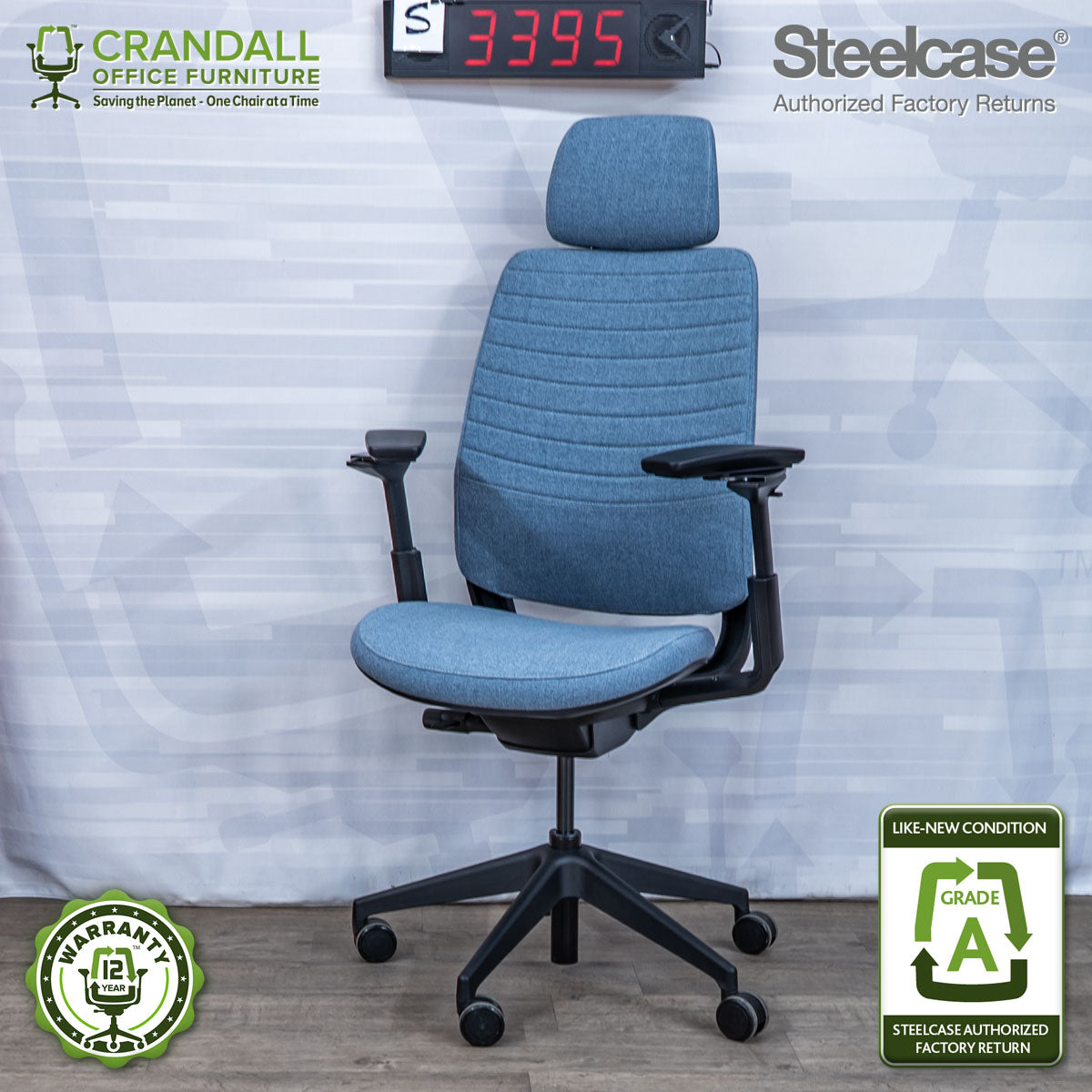 S-3395 - Steelcase Series 2 - Grade A