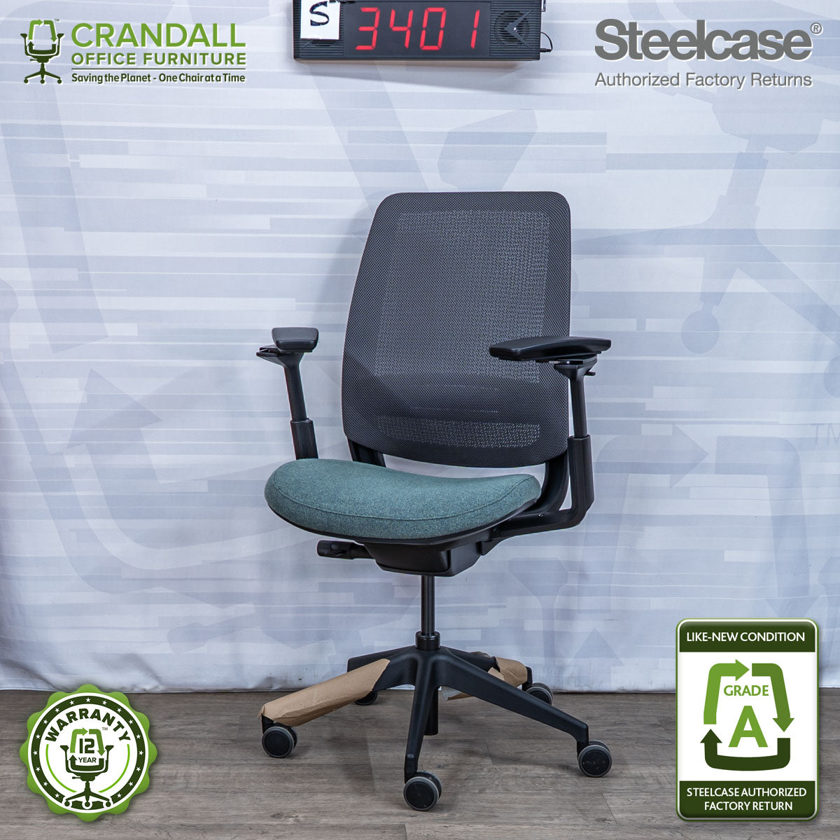 S-3401 - Steelcase Series 2 - Grade A