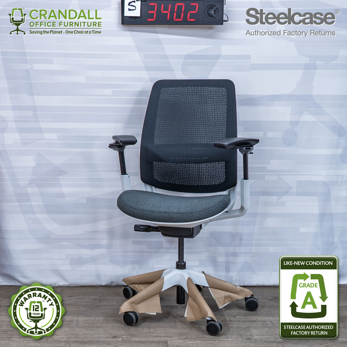 S-3402 - Steelcase Series 2 - Grade A