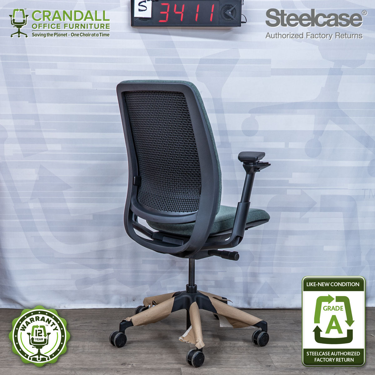 S-3411 - Steelcase Series 2 - Grade A