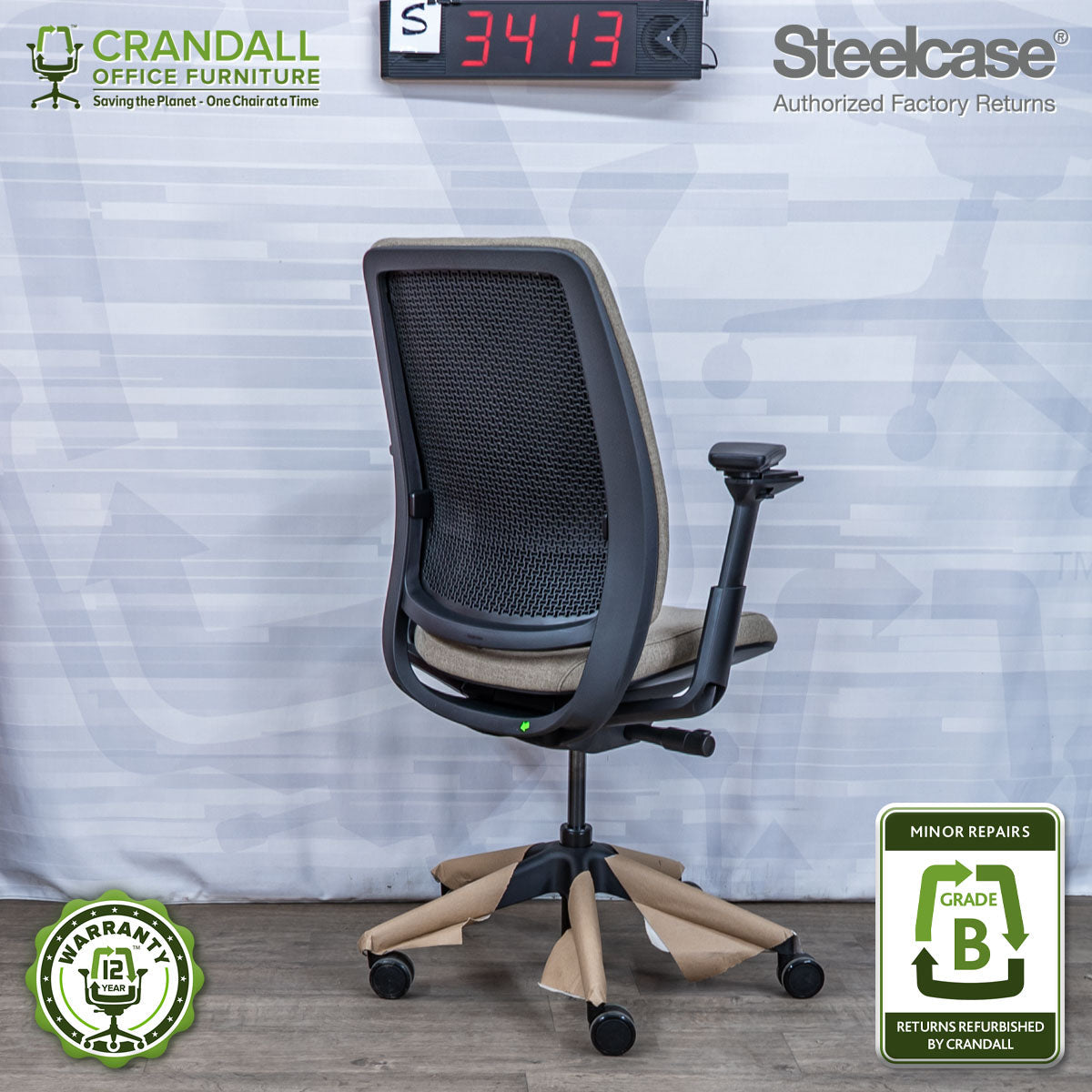 S-3413 - Steelcase Series 2 - Grade B
