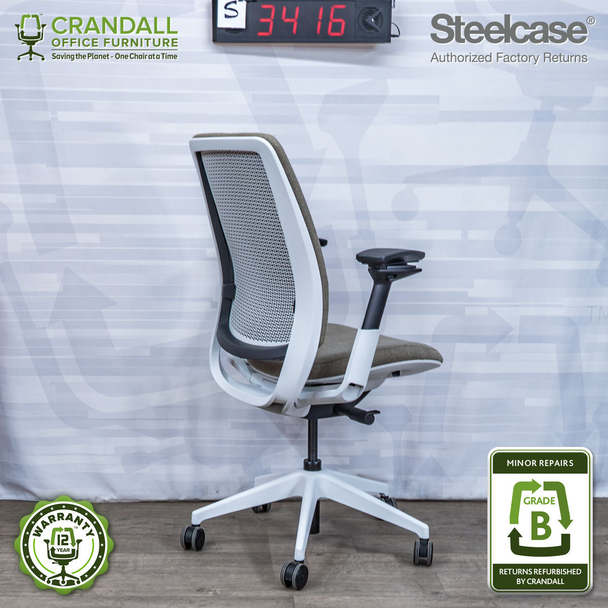 S-3416 - Steelcase Series 2 - Grade B