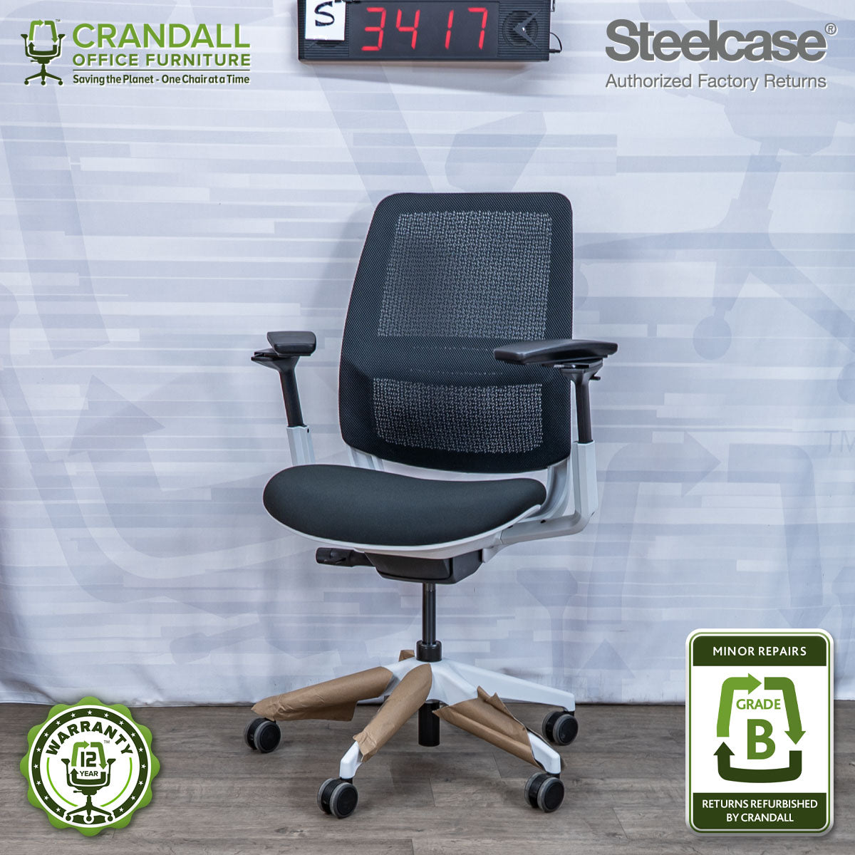 S-3417 - Steelcase Series 2 - Grade B