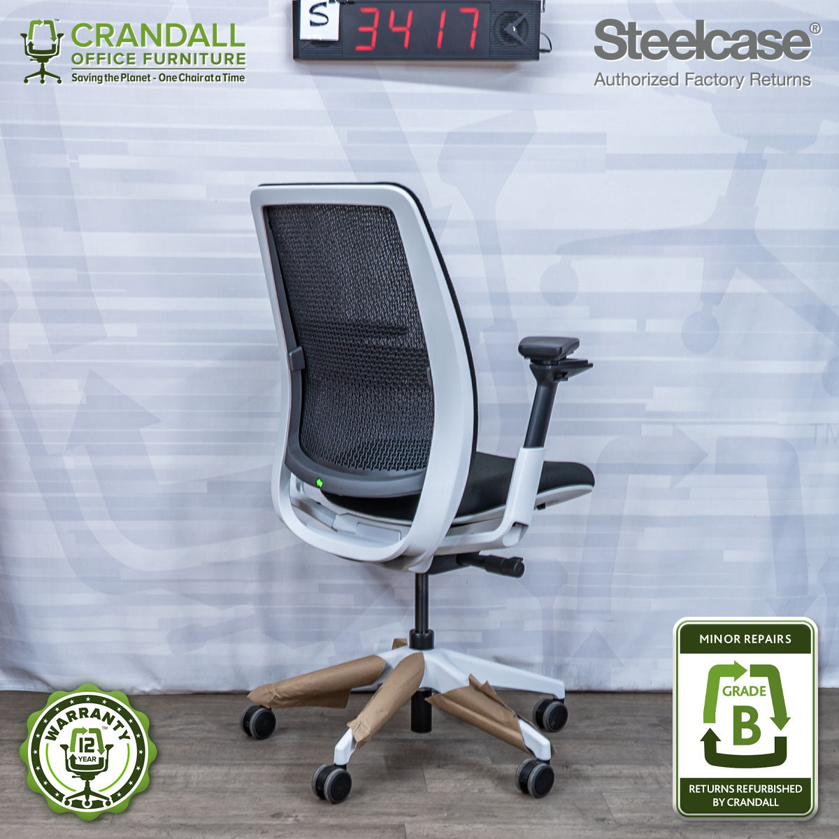 S-3417 - Steelcase Series 2 - Grade B