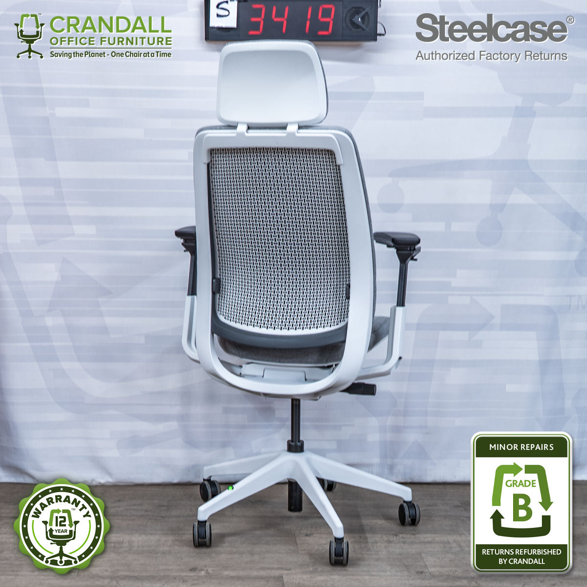 S-3419 - Steelcase Series 2 - Grade B