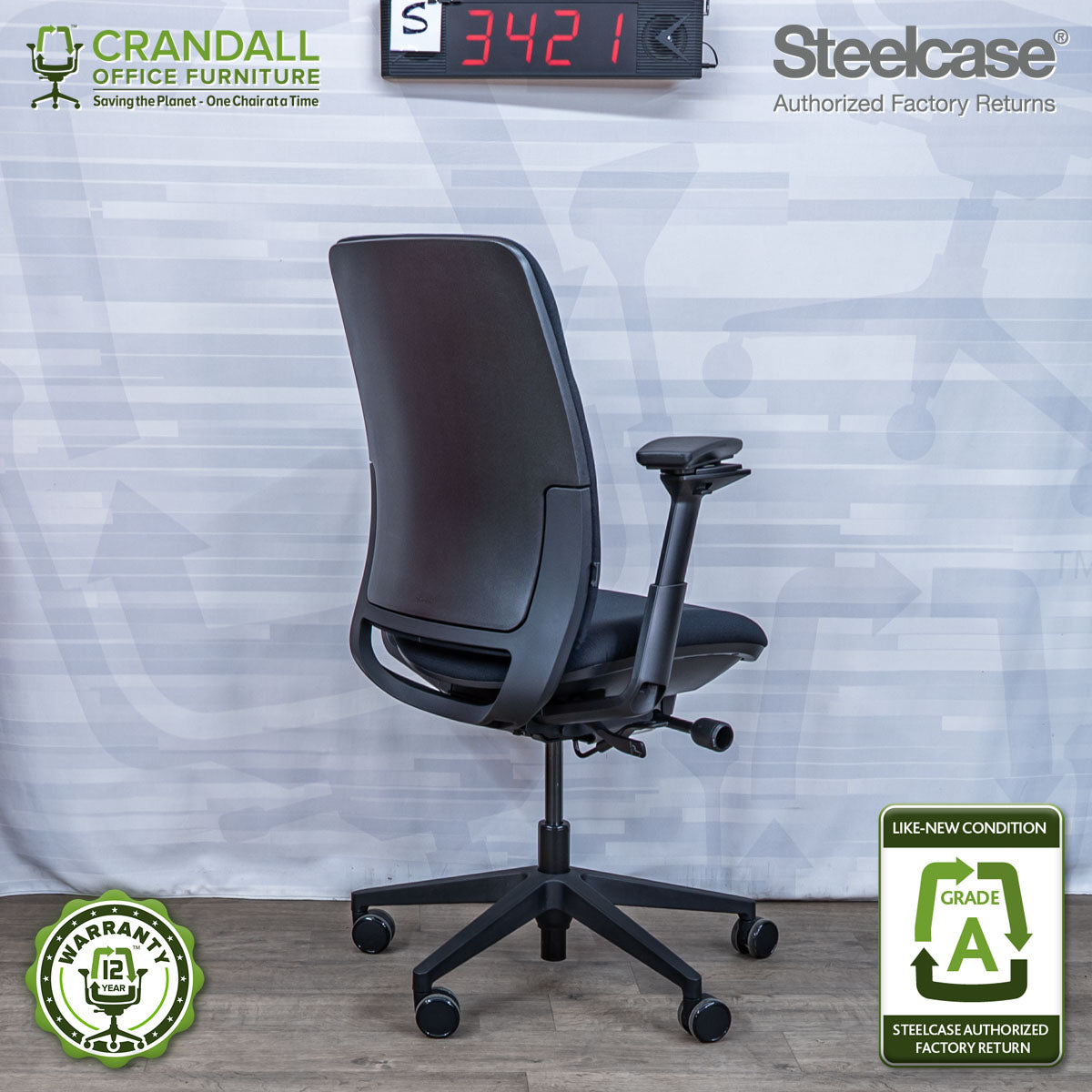 S-3421 - Steelcase Amia - Grade A