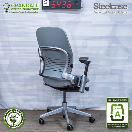S-3436 - Steelcase V2 Leap - Grade A
