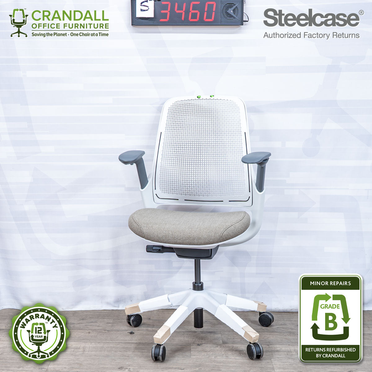 S-3460 - Steelcase Series 1 - Grade B