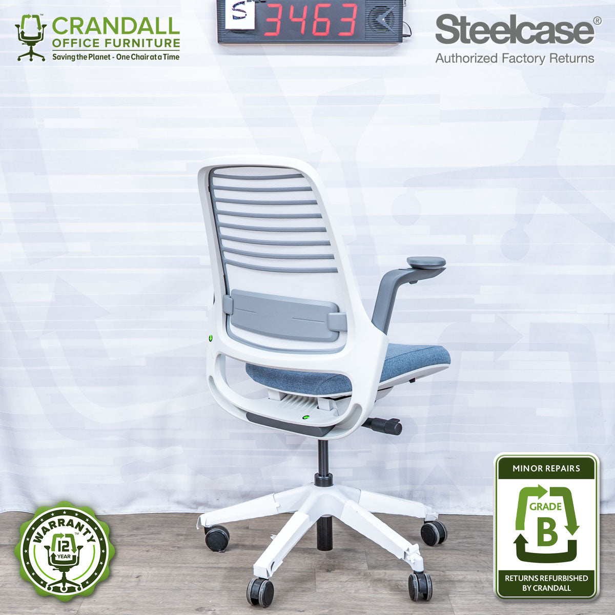 S-3463 - Steelcase Series 1 - Grade B