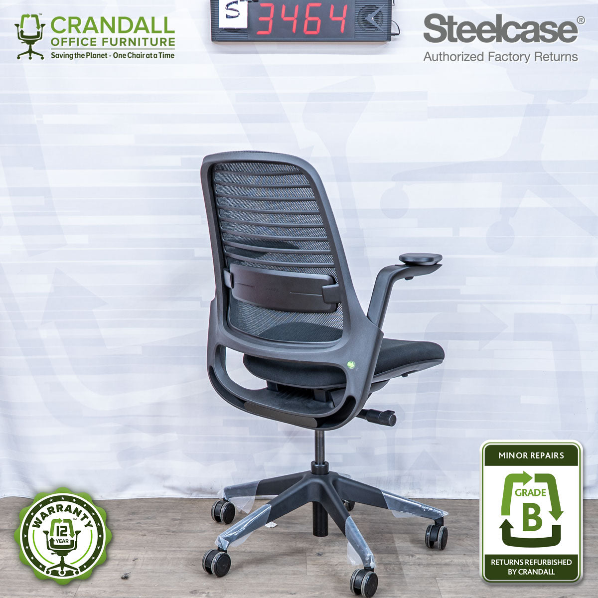 S-3464 - Steelcase Series 1 - Grade B