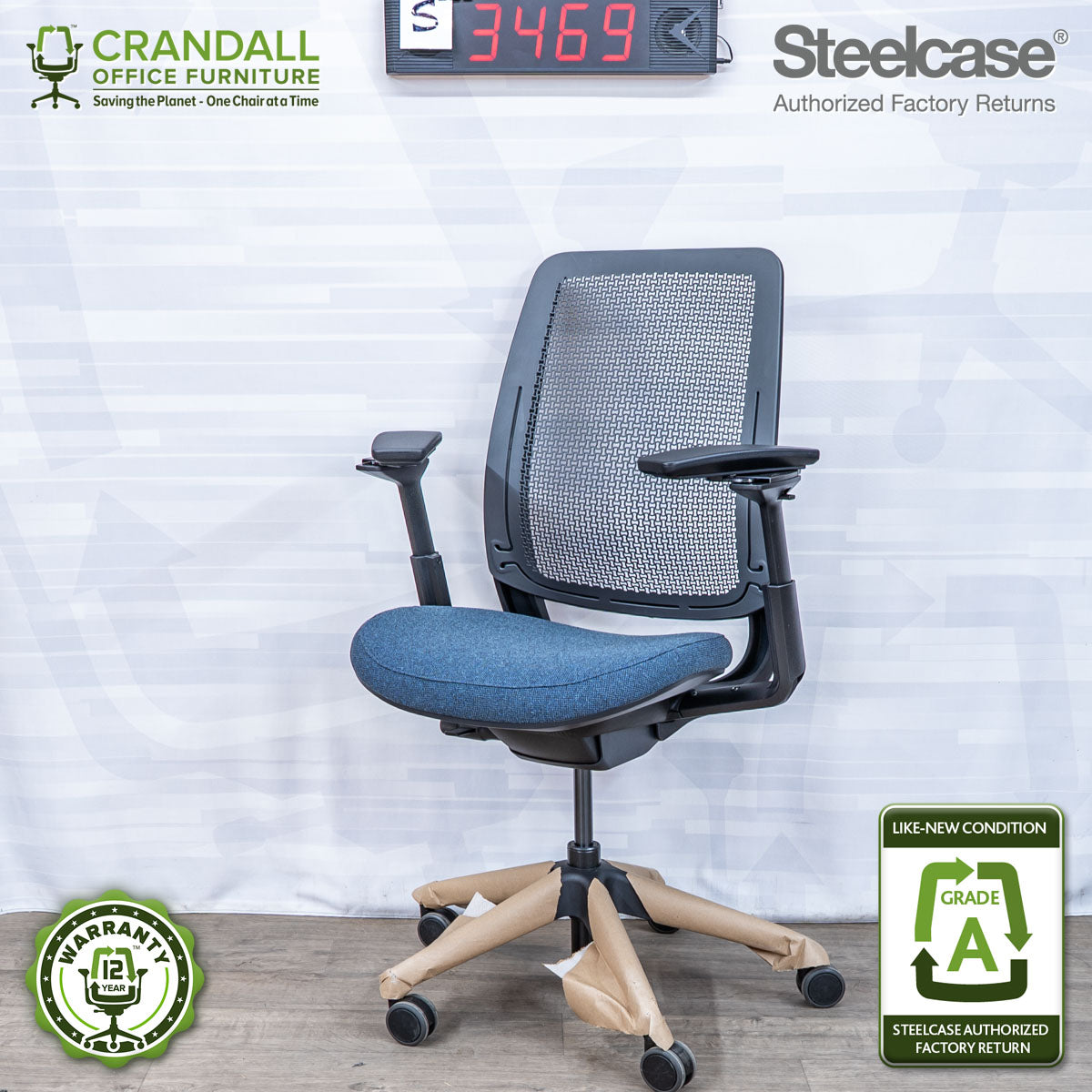S-3469 - Steelcase Series 2 - Grade A