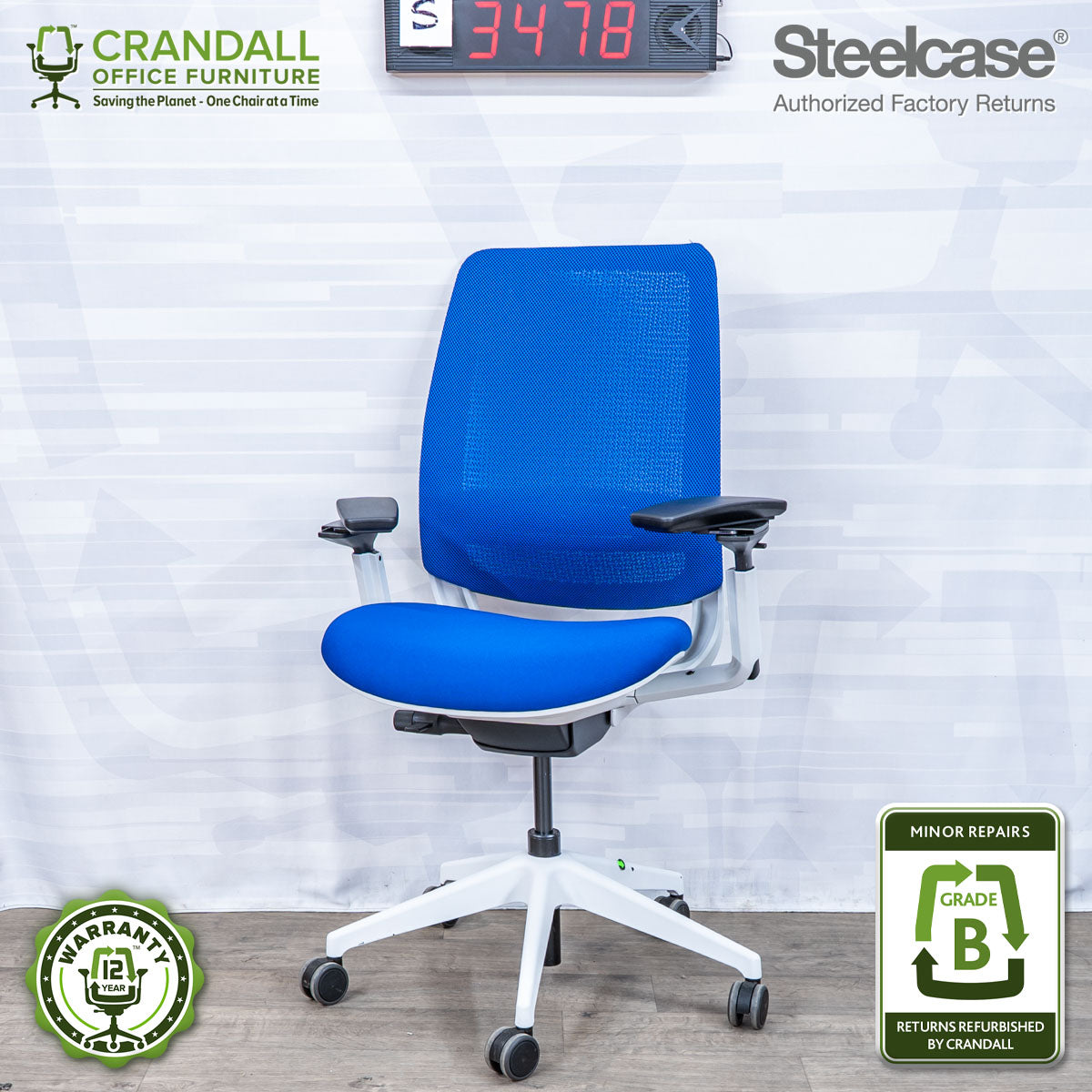 S-3478 - Steelcase Series 2 - Grade B